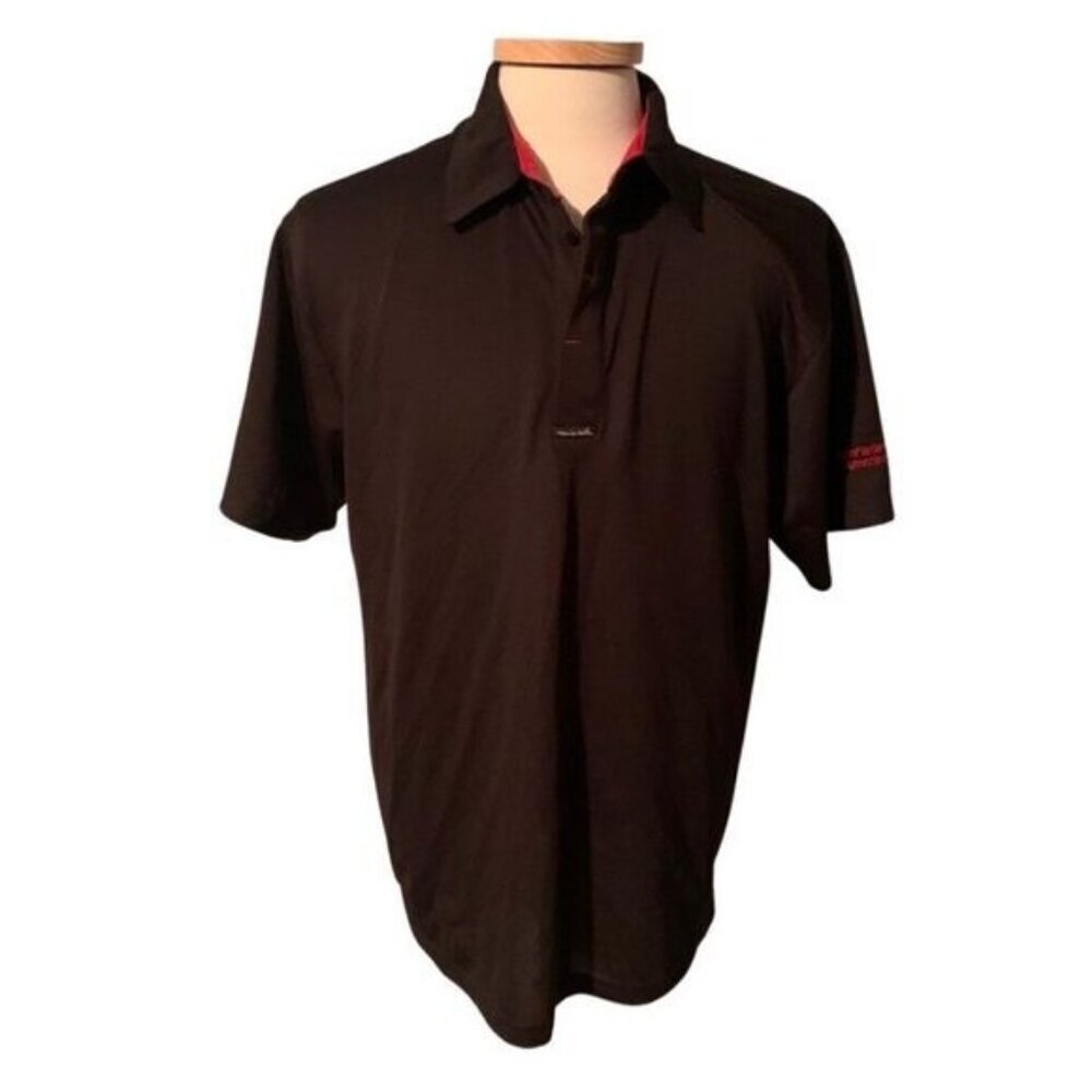 Travis Mathew Extra Large Black Golf Shirt Polo Short Sleeve